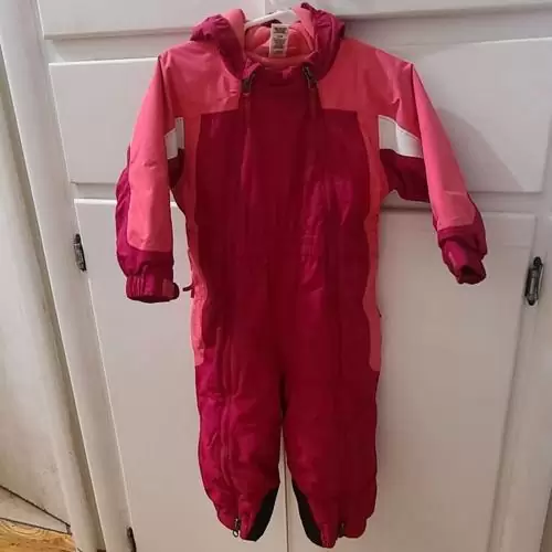 $25 Snowsuit toddler 18 months pink rei fleece lined in holladay, utah