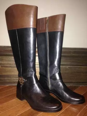 $200 MICHAEL Michael Kors Fulton Harness Wide Calf Boots
                                                for sale
                                in
                                Saint Louis,
                                Missouri