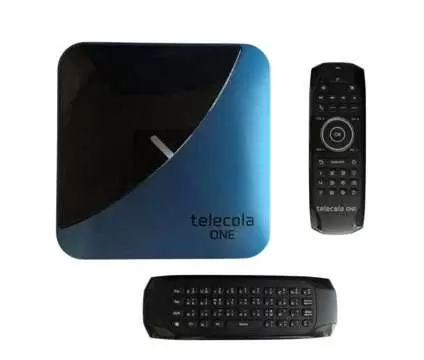$99 Android 9.0 tv box with backlight qwerty remote control telecolaone in dockweiler, california