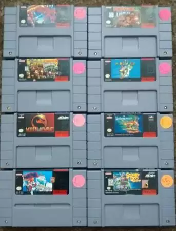$45 Super nintendo and nintendo games for sale in leander, texas